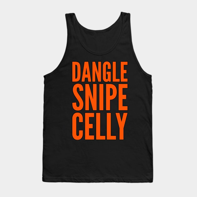 DANGLE SNIPE CELLY Tank Top by HOCKEYBUBBLE